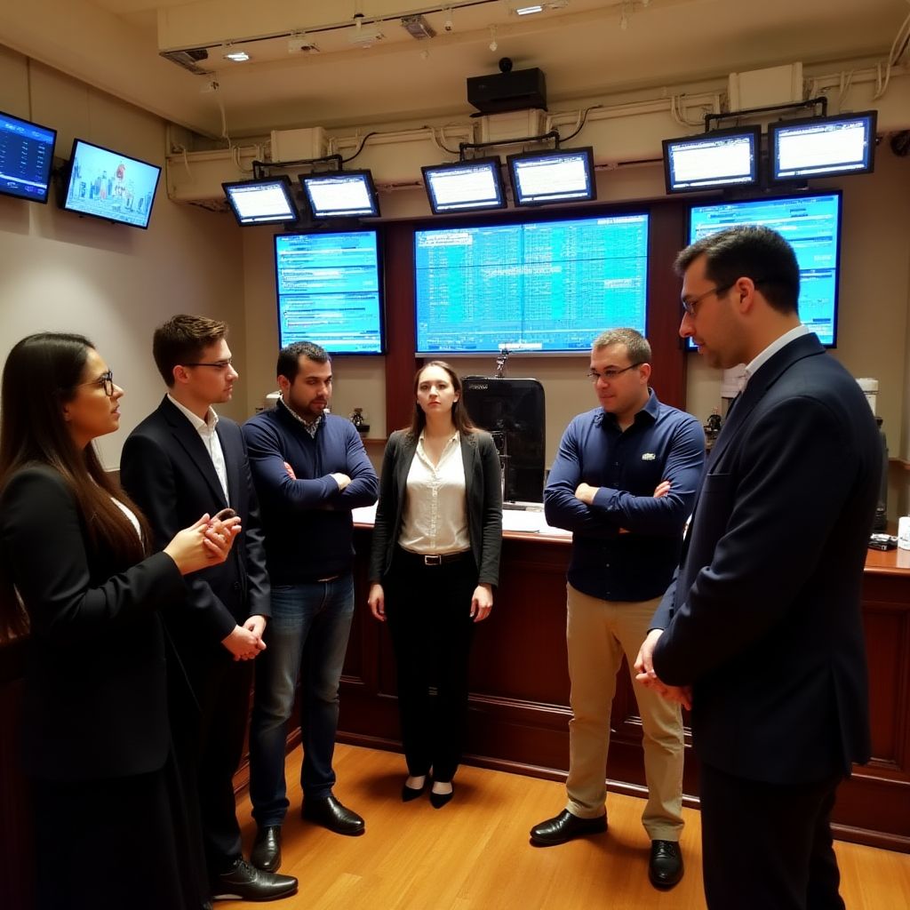 Visita a la Bolsa de Comercio